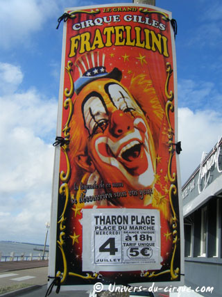 Loire-Atlantique: le Cirque Gilles Fratellini récemment de passage sur le littoral du Pays-de-Retz