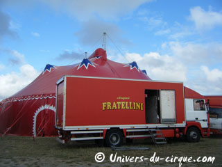 Loire-Atlantique: le Cirque Gilles Fratellini récemment de passage sur le littoral du Pays-de-Retz