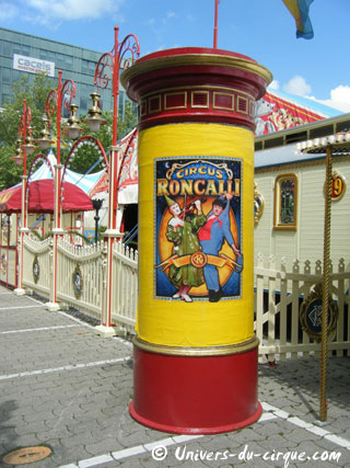 Grand Duché de Luxembourg: derniers jours du Circus Roncalli à Luxembourg