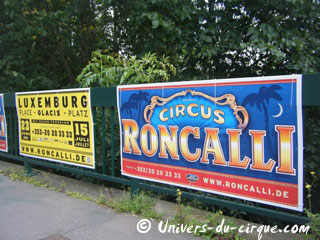 Grand Duché de Luxembourg: derniers jours du Circus Roncalli à Luxembourg