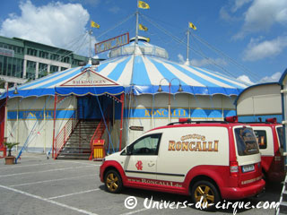 Grand Duché de Luxembourg: derniers jours du Circus Roncalli à Luxembourg