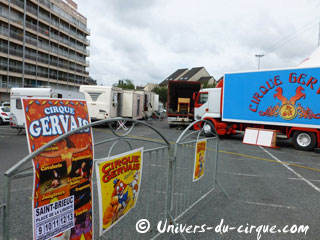 La tournée d'été 2012 du Cirque Gervais
