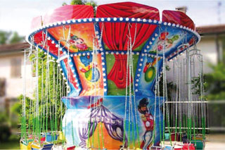 Loir-et-Cher: le petit CircusWorld, parc à thème sur le cirque de la famille Rech à Salbris