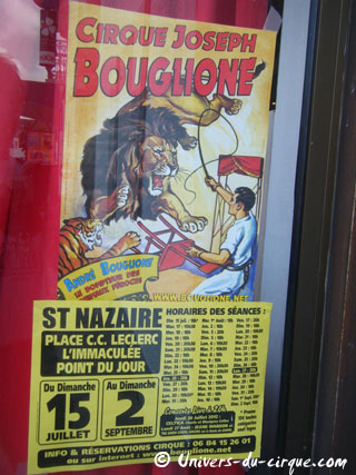 Pays-de-la-Loire: le Cirque Joseph Bouglione a quitté Angers pour rejoindre Saint-Nazaire