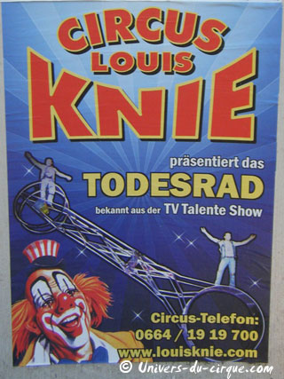 Autriche: le Circus Louis Knie Junior en tournée dans les Etats de Salzbourg et de Styrie