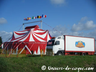 Loire-Atlantique: le Cirque Alexis Zavatta récemment de passage au Pouliguen