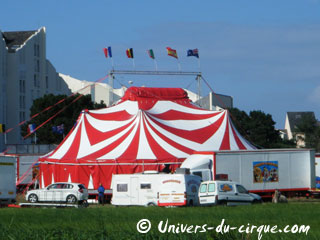 Loire-Atlantique: le Cirque Alexis Zavatta récemment de passage au Pouliguen