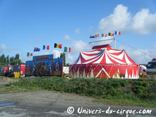 Loire-Atlantique: le Cirque Alexis Zavatta récemment de passage au Pouliguen