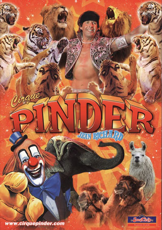 Le nouveau programme-souvenir 2012 du Cirque Pinder