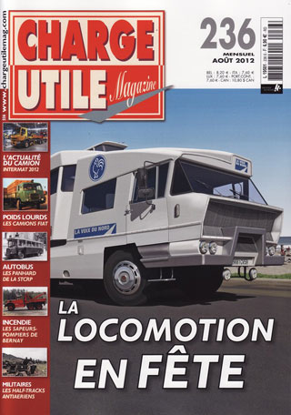 La passion du cirque de Christian Hamel dans Charge-Utile Magazine du mois d'août 2012