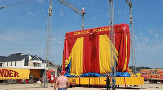 Cotes d'Armor: dans les coulisses du Cirque Pinder à Perros-Guirec