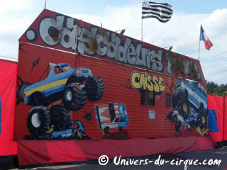Essonne: les cascadeurs Moore de passage à Sainte-Geneviève-des-Bois du 22 au 29 juillet 2012