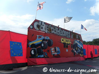 Essonne: les cascadeurs Moore de passage à Sainte-Geneviève-des-Bois du 22 au 29 juillet 2012