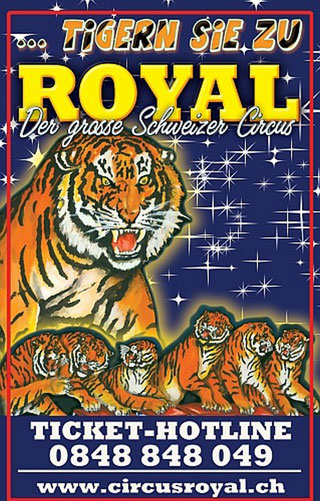 Suisse: le Circus Royal à Arbon du 31 juillet au 05 août 2012