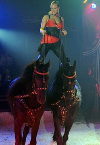 Autriche: le Circus Louis Knie en tournée estivale dans les Etats de Haute-Autriche et de Styrie