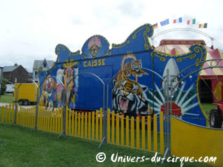 Somme: le Cirque Claudia Zavatta de passage à Mers-les-Bains les 30 et 31 juillet 2012