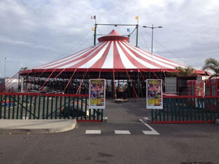 Ile de La Réunion: le Cirque Raluy à Saint-Paul du 24 août au 23 septembre 2012