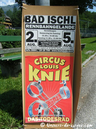 Autriche: le Circus Louis Knie à Amstetten du 27 au 30 septembre 2012