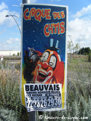 Oise: le Cirque des Ch'tis à Beauvais du 22 septembre au 07 octobre 2012