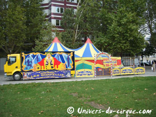Paris: le cirque Gontellis dans le Parc de Bercy du 22 septembre au 07 octobre 2012