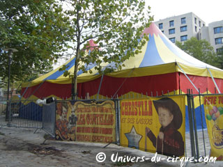 Paris: le cirque Gontellis dans le Parc de Bercy du 22 septembre au 07 octobre 2012