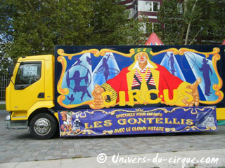 Paris: le cirque Gontellis dans le Parc de Bercy du 22 septembre au 07 octobre 2012