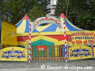 Paris: le cirque Gontellis dans le Parc de Bercy du 22 septembre au 07 octobre 2012