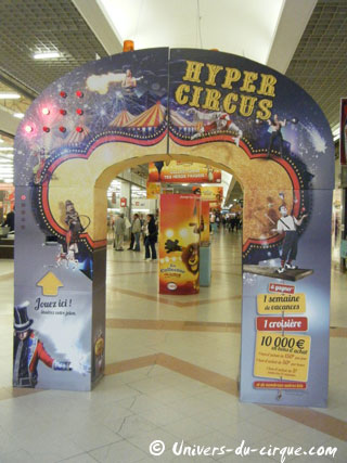 Essonne: Hyper Circus chez Cora à Massy du 26 septembre au 06 octobre 2012