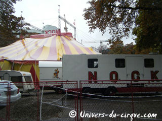 Suisse: derniers jours du Cirque Nock à Ble