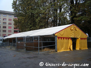 Suisse: derniers jours du Cirque Nock à Ble