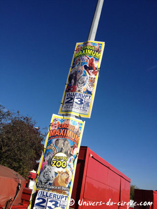 De nouveaux modèles d'affiches au Cirque Maximum
