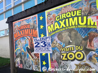 De nouveaux modèles d'affiches au Cirque Maximum