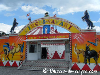 Autriche: le Circus Safari à Salzbourg du 27 septembre au 15 octobre 2012