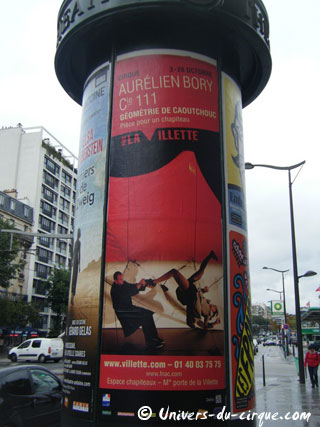 Paris: Aurélien Bory au Parc de La Villette du 03 au 28 octobre 2012