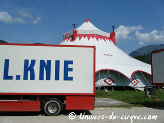 Autriche: fin de la tournée 2012 du Circus Louis Knie à travers le pays