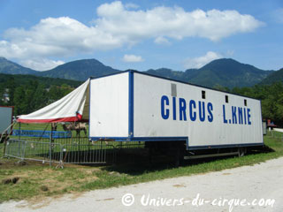 Autriche: fin de la tournée 2012 du Circus Louis Knie à travers le pays