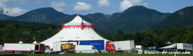 Autriche: fin de la tournée 2012 du Circus Louis Knie à travers le pays