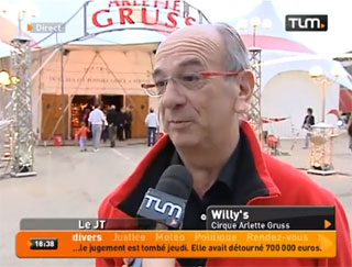 Rhône: le Cirque Arlette Gruss à Ecully à l'honneur sur Télé Lyon Metropole