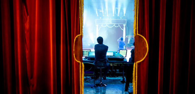 Paris: les répétitions du spectacle 