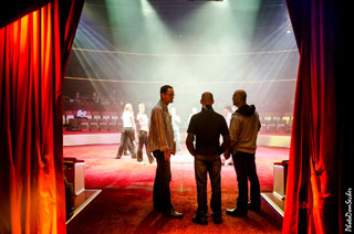 Paris: les répétitions du spectacle 