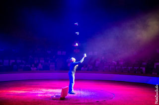 Paris: les répétitions du spectacle 