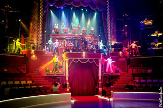 Paris: les répétitions du spectacle 