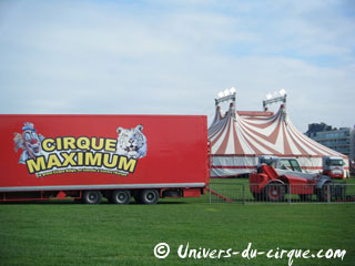 Nord: le Cirque Maximum à Dunkerque du 26 octobre au 07 novembre 2012