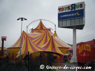Essonne: le Cirque Willie Zavatta à Sainte-Geneviève-des-Bois du 06 au 21 octobre 2012