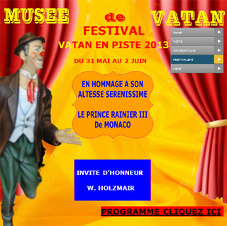 Indre: le nouveau site internet du Musée du Cirque de Vatan
