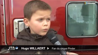 Calvados: le Cirque Pinder à Caen à l'honneur sur Normandie Tv