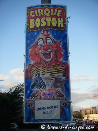 Essonne: le Cirque Bostok à Verrières-Le-Buisson du 17 au 21 octobre 2012