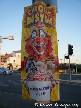 Essonne: le Cirque Bostok à Verrières-Le-Buisson du 17 au 21 octobre 2012