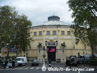 Paris: nouvelle saison pour le Cirque d'Hiver Bouglione du 20 octobre 2012 au 17 mars 2013