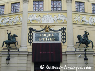 Paris: nouvelle saison pour le Cirque d'Hiver Bouglione du 20 octobre 2012 au 17 mars 2013